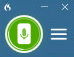 PowerMic Mobile icon, connected and recording
